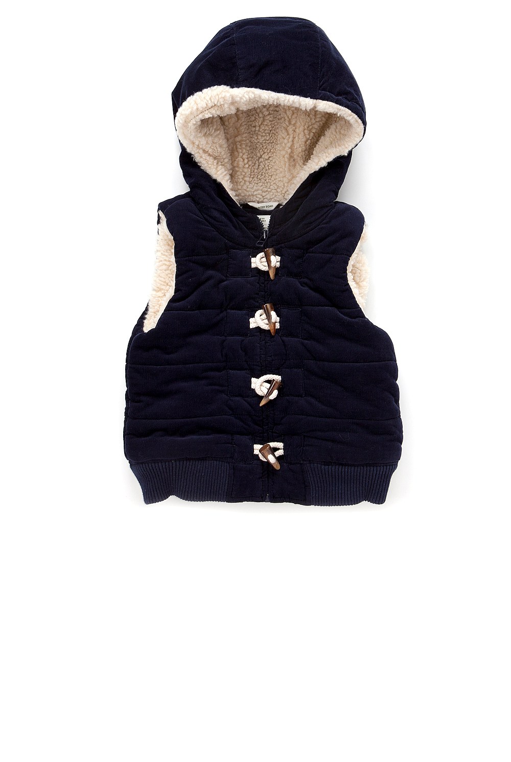 Cord Puffer Vest