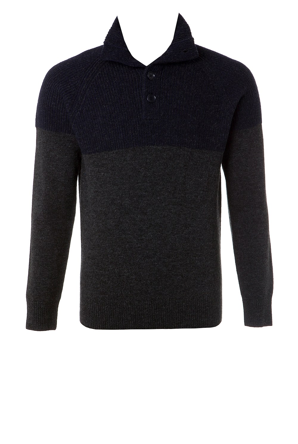 Stitch Button Placket Knit
