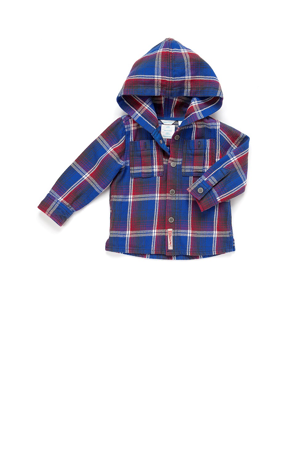 Snap Hoodie Shirt