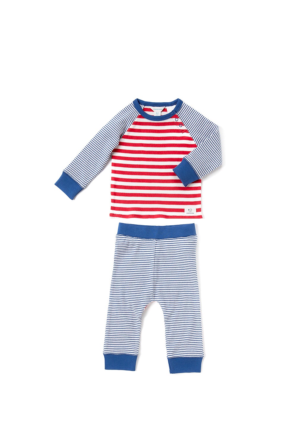 Mixed Stripe Pj Set