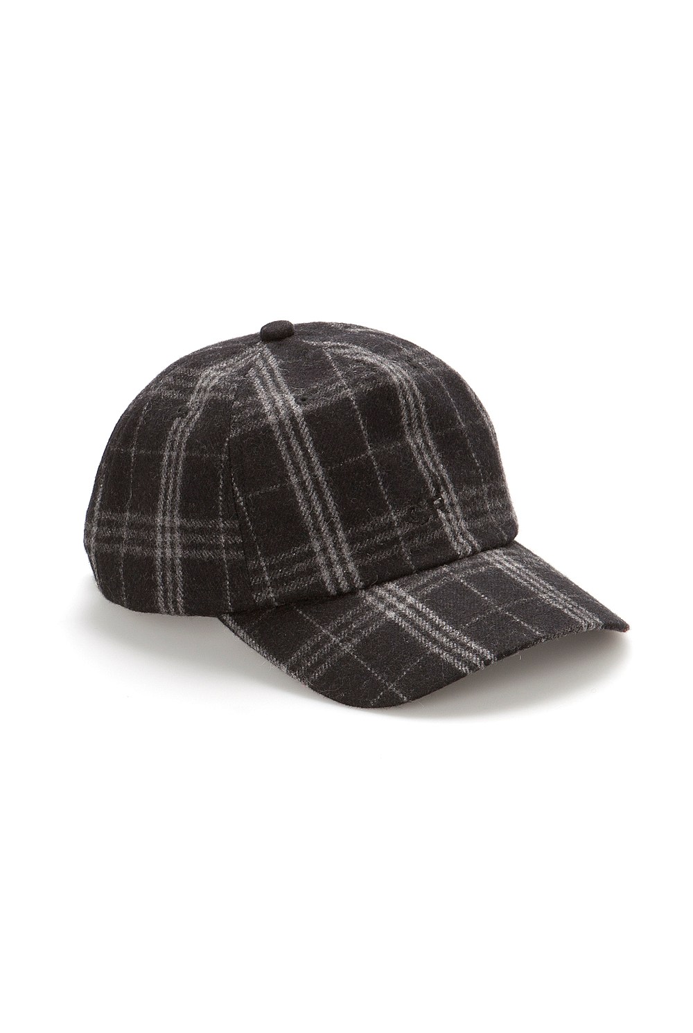 Plaid Logo Cap