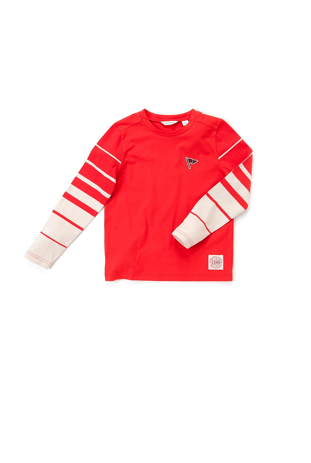 Varigated Sleeve T-Shirt