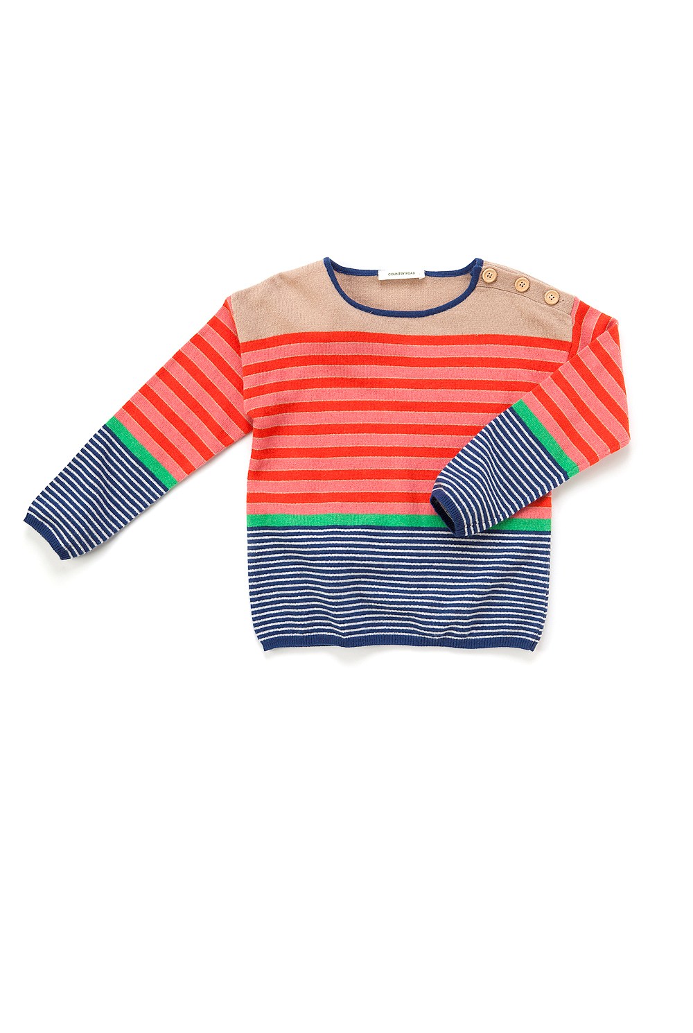 Varigated Stripe Sweat