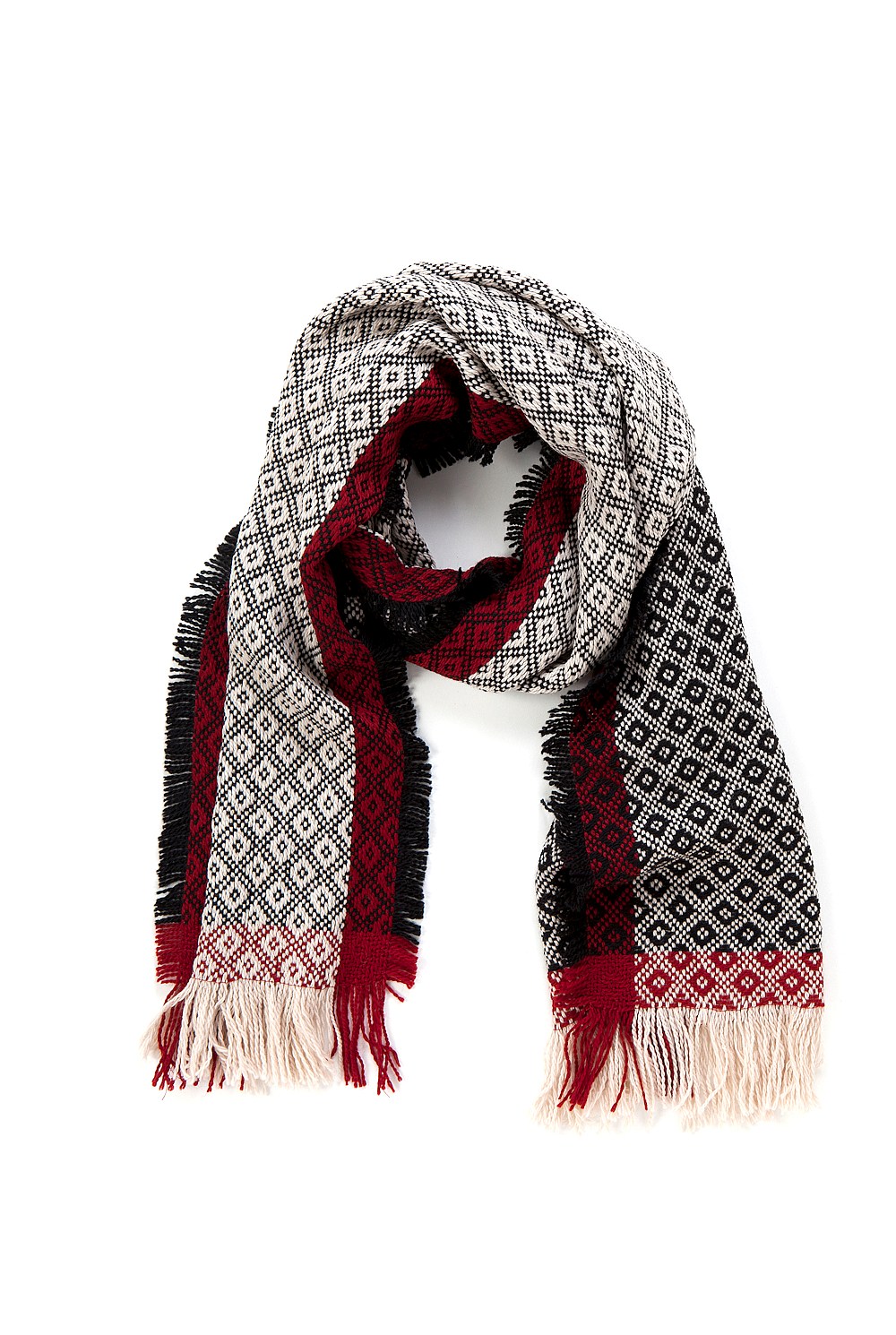 Woven Diamond Scarf