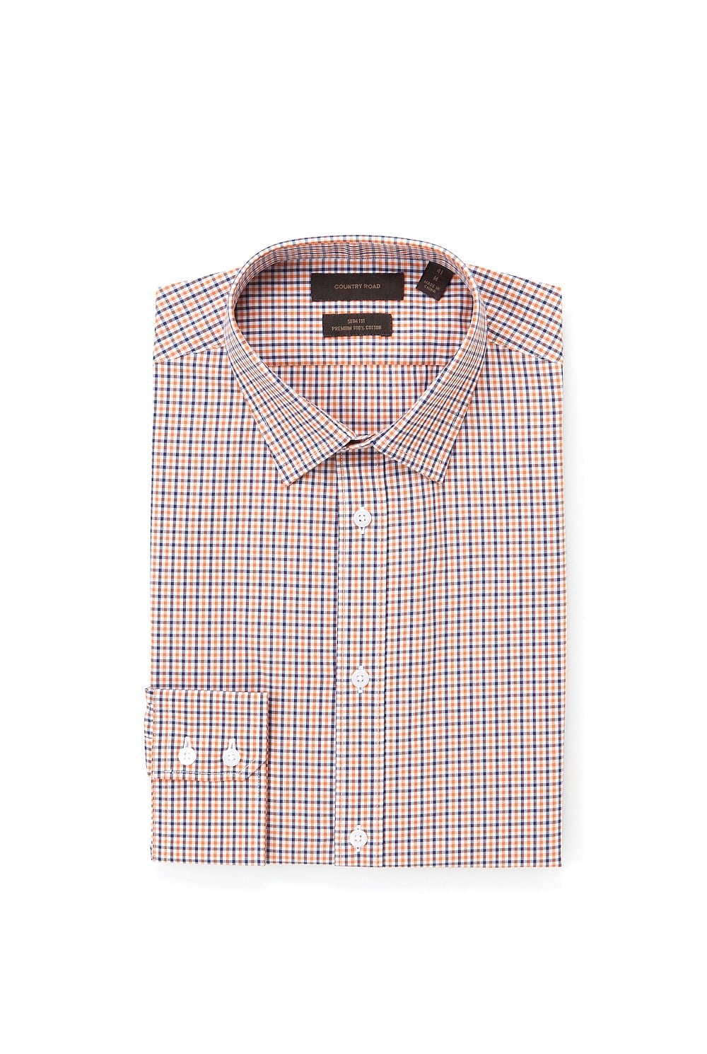 Slim Two Tone Gingham Shirt