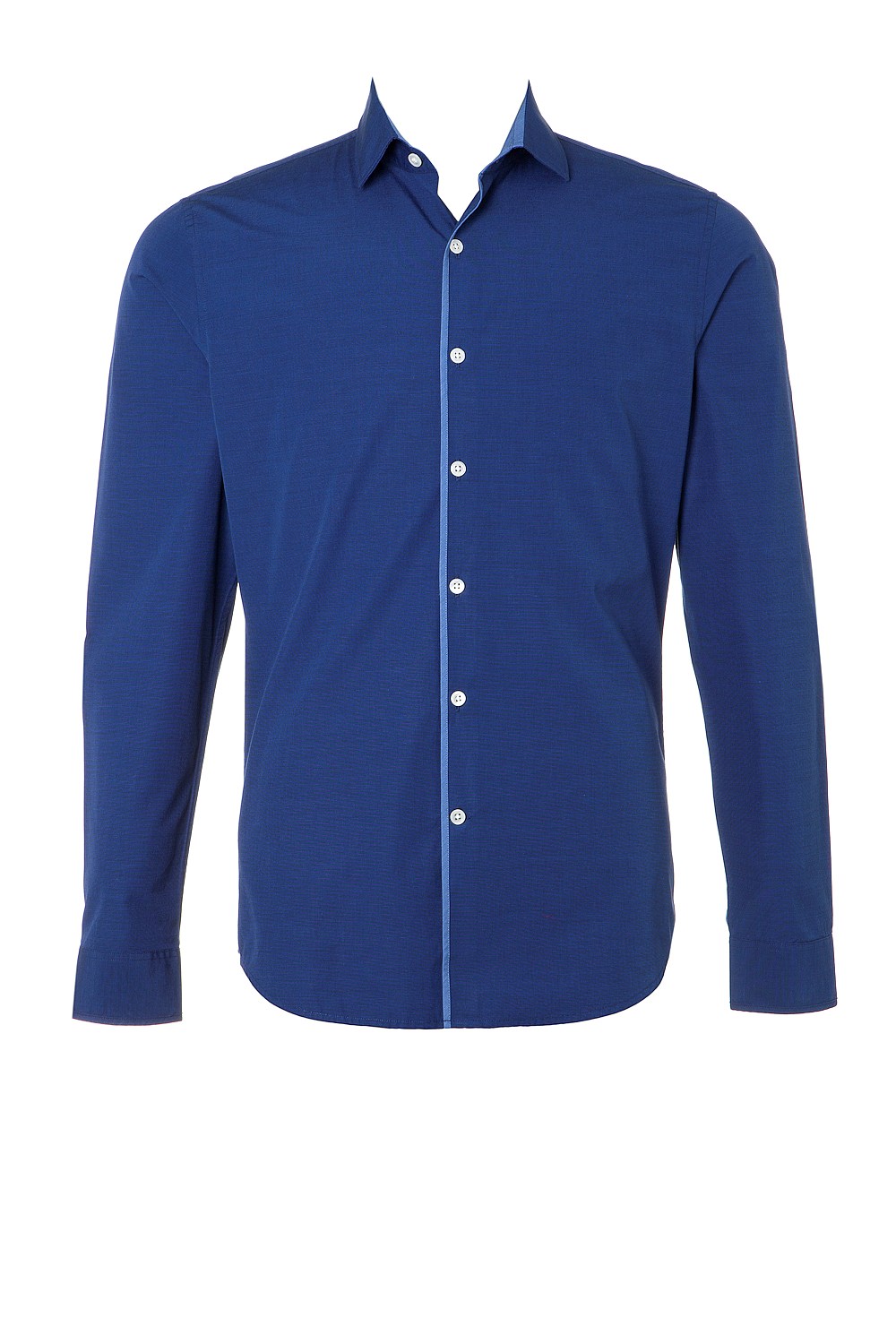 Slim Piping Detail Shirt
