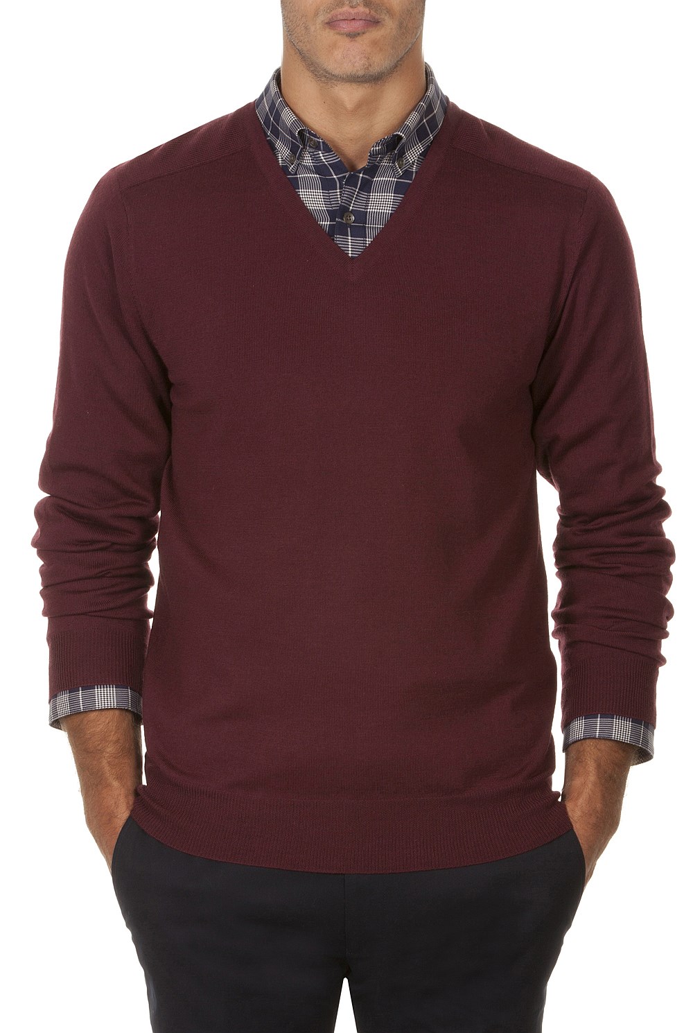 Merino V-Neck Knit