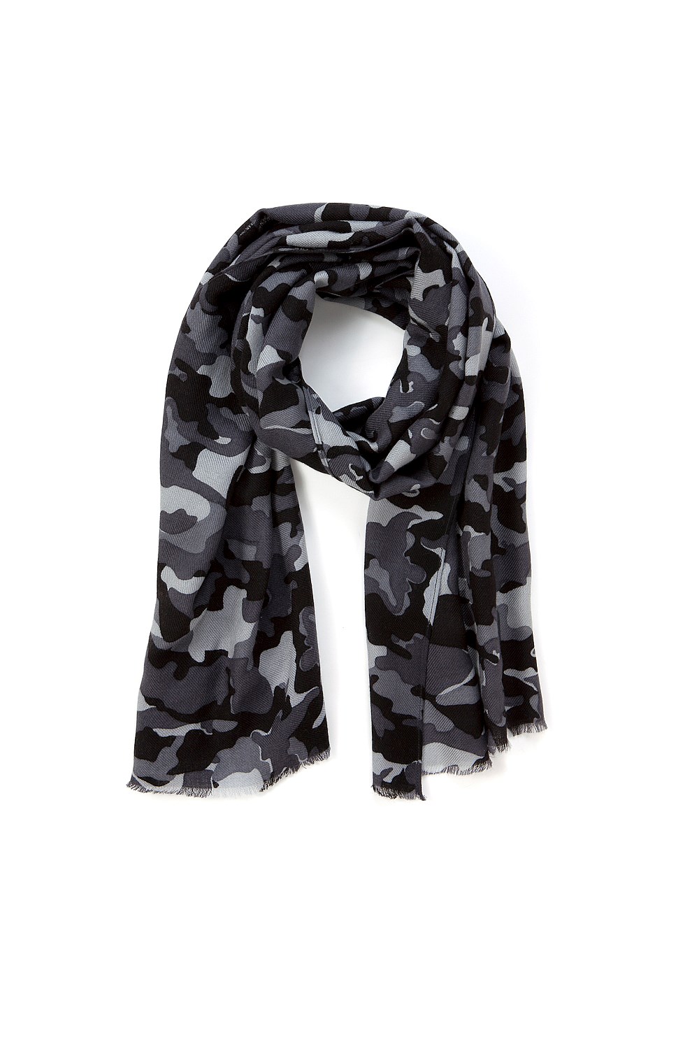 Camo Printed Scarf