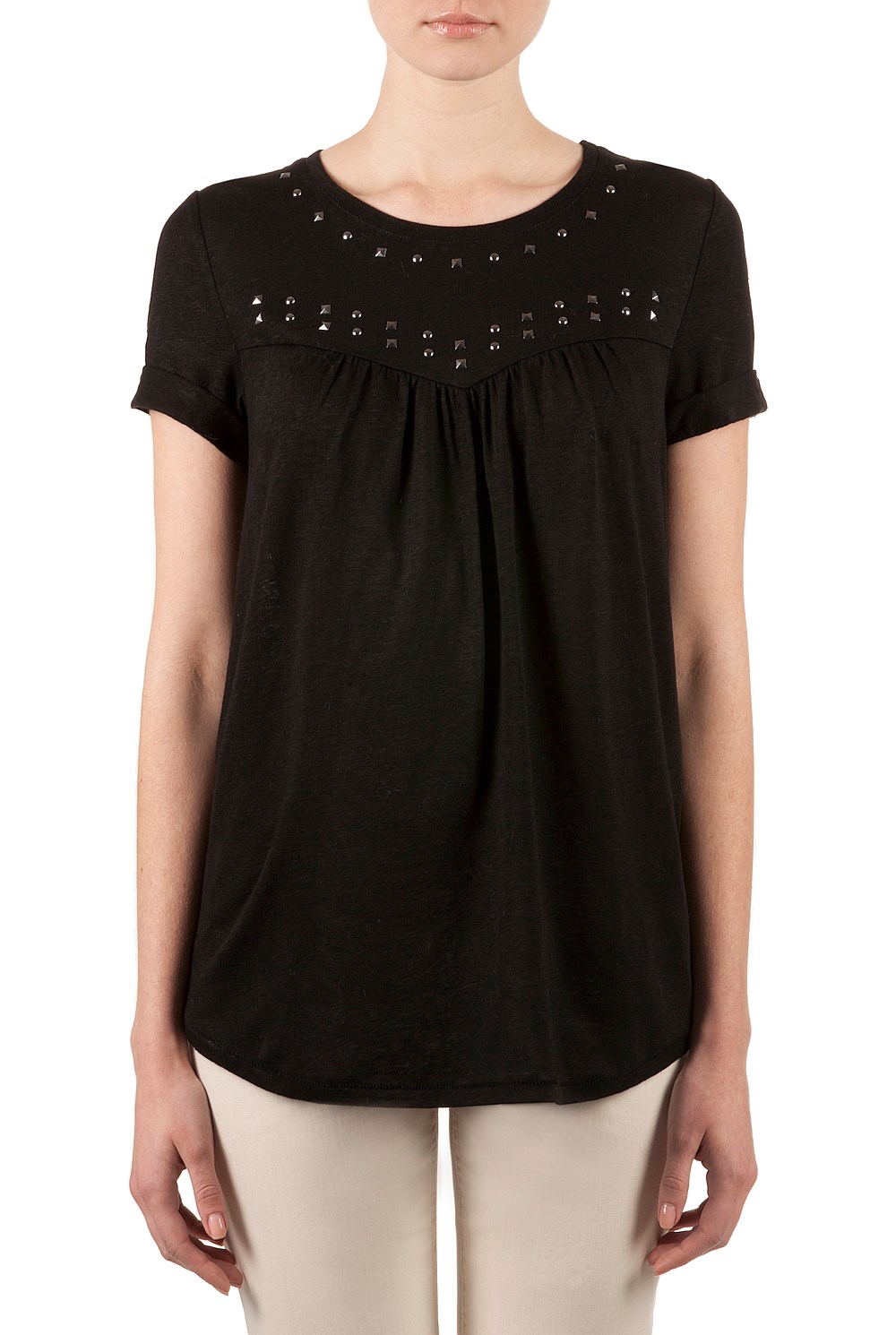 Stud Detail T-Shirt