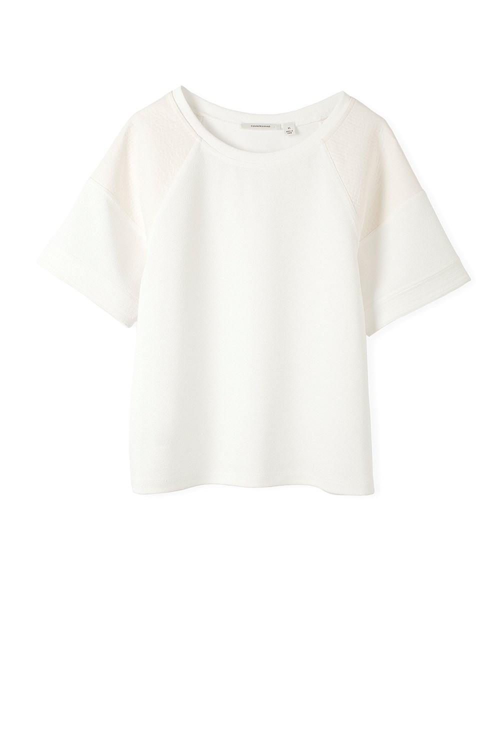 Boxy Mid Sleeve Top