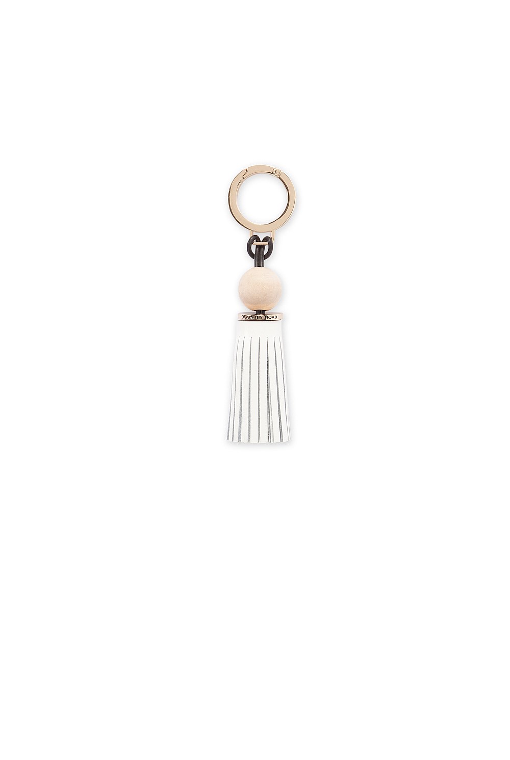 Wood Block Keyring