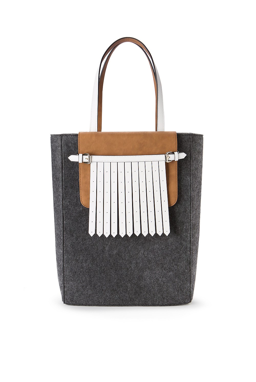 Fringed Pocket Tote