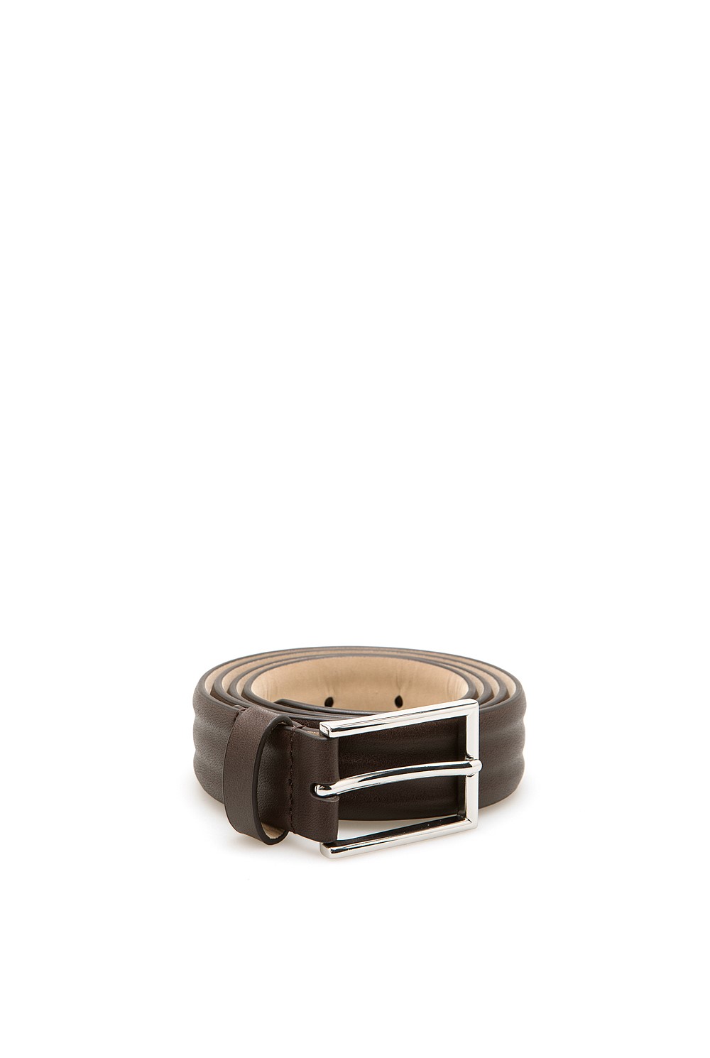 Debossed Leather Belt