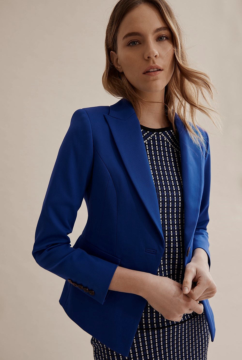 Double Cloth Blazer