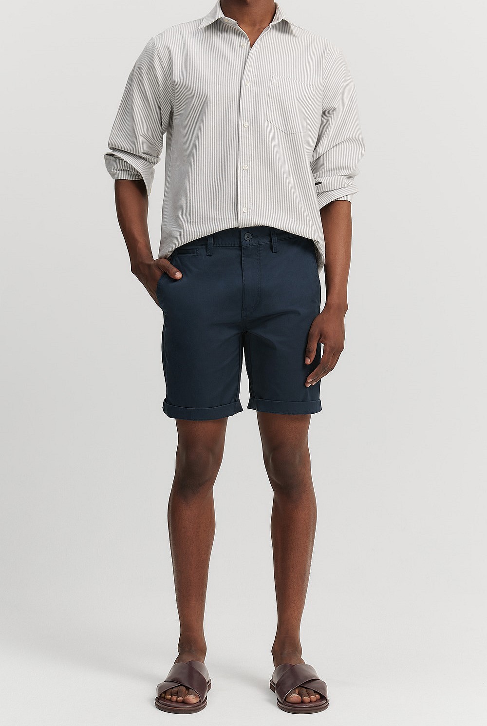 Verified Australian Cotton Stretch Chino Short