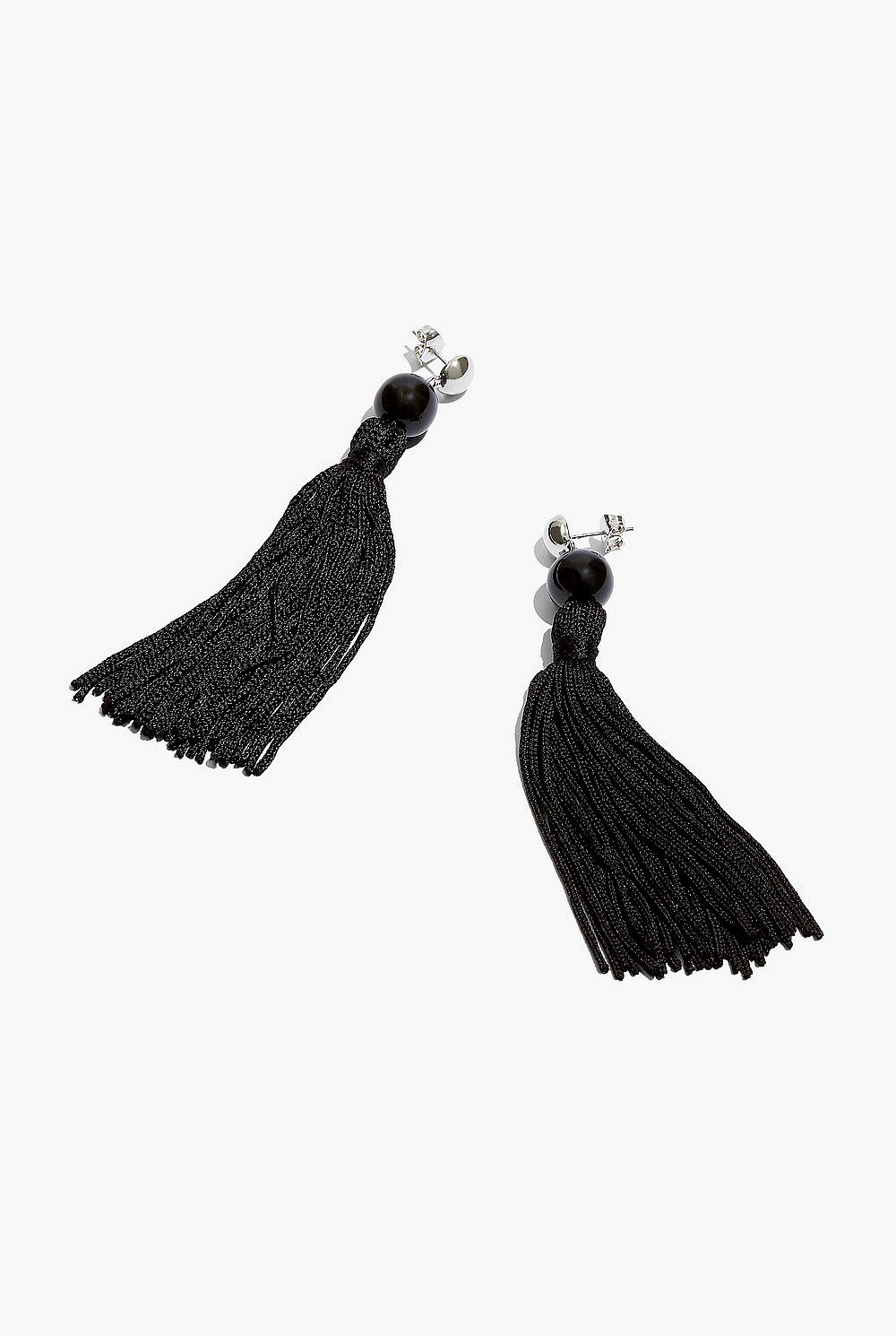 Olive Tassel Earring