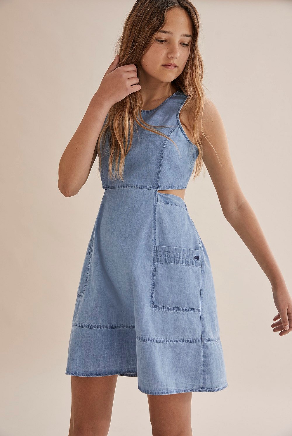 Teen Chambray Dress