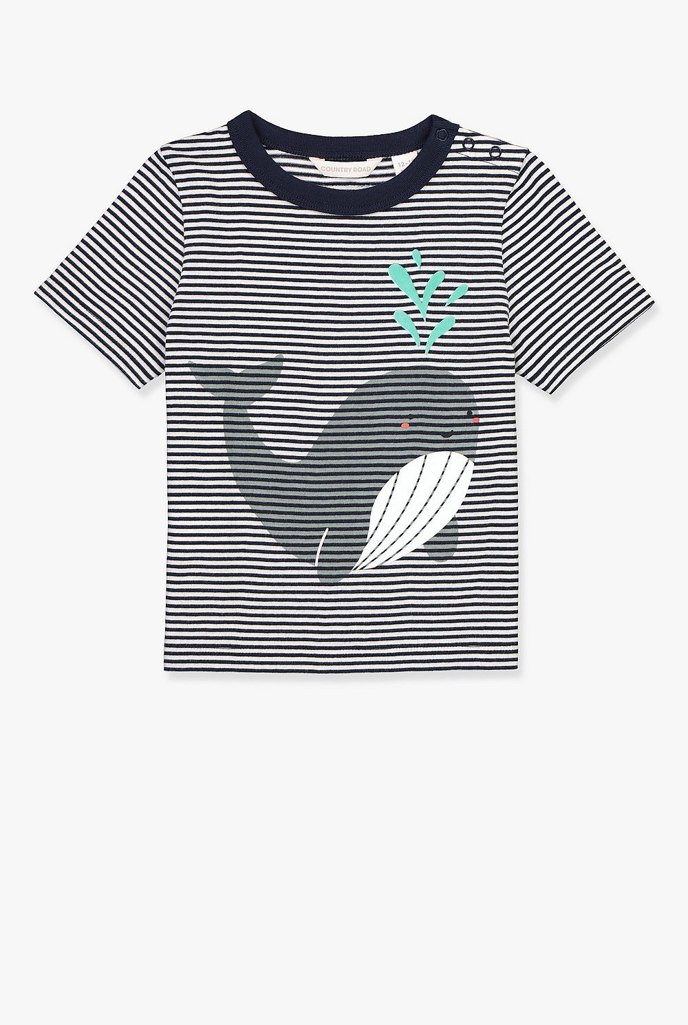 Whale Stripe T-Shirt