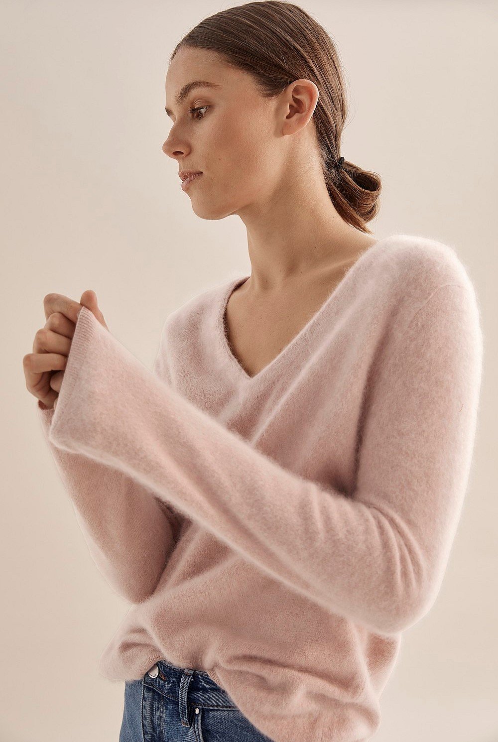 Brushed Cashmere Knit