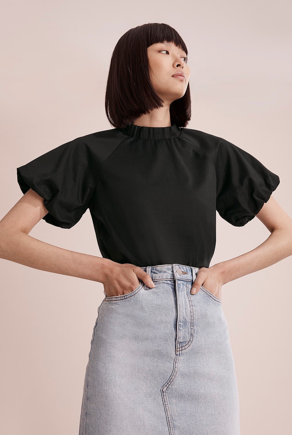 Puff Sleeve T-Shirt