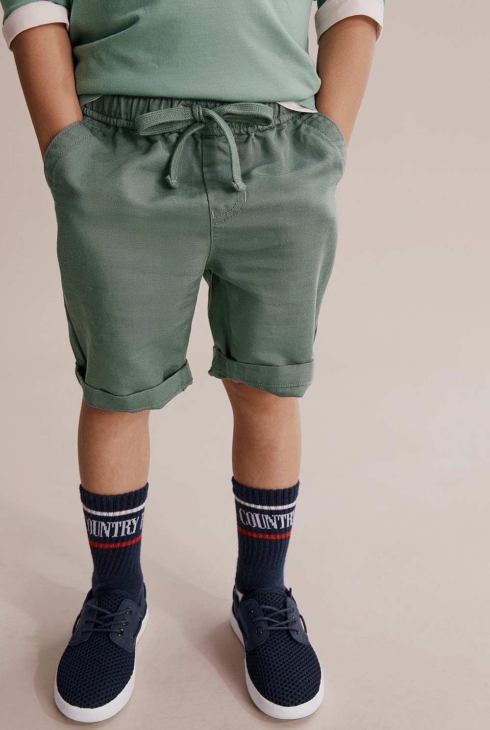 Drawcord Linen Short
