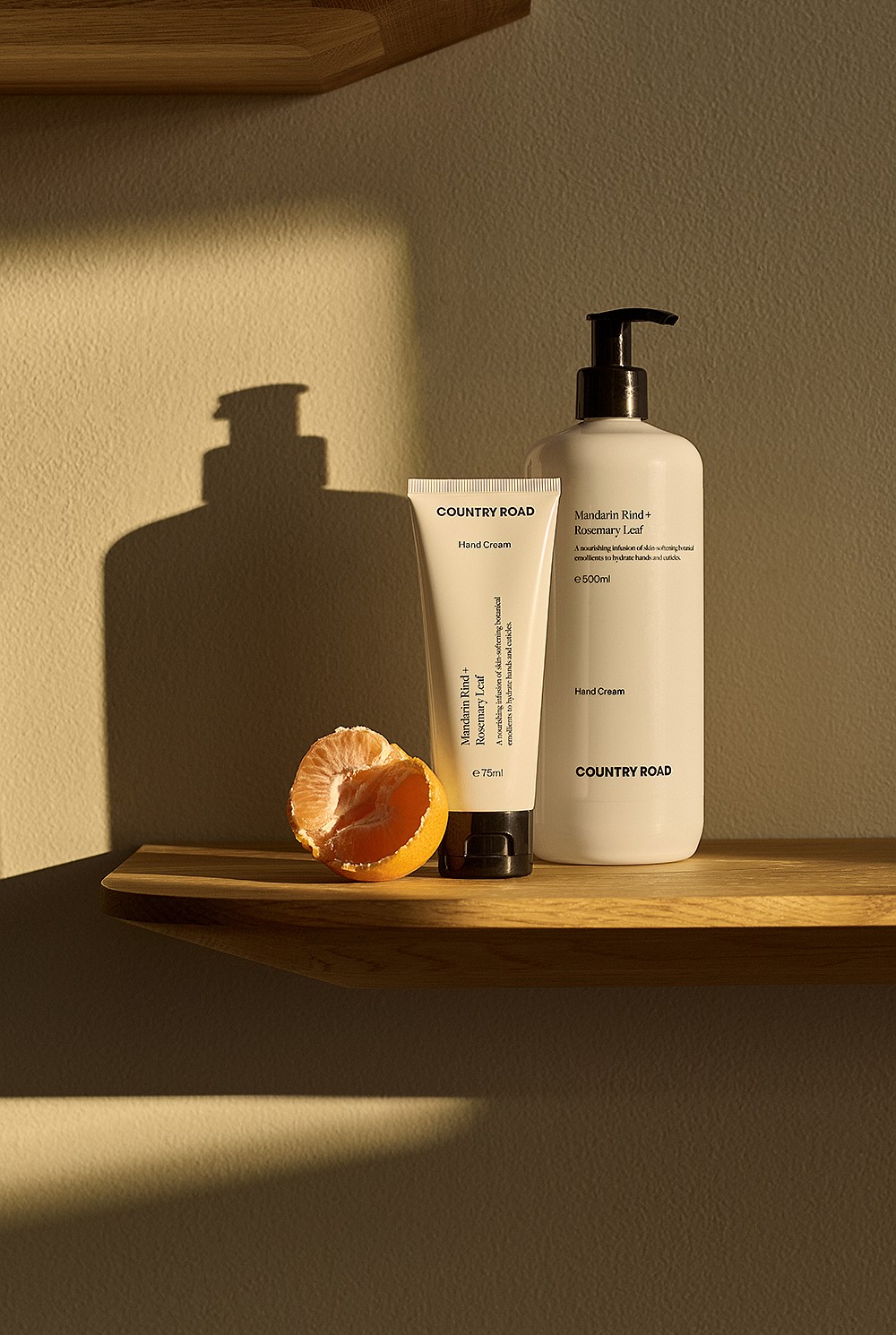Mandarin Rind + Rosemary Leaf Hand Cream 75mL