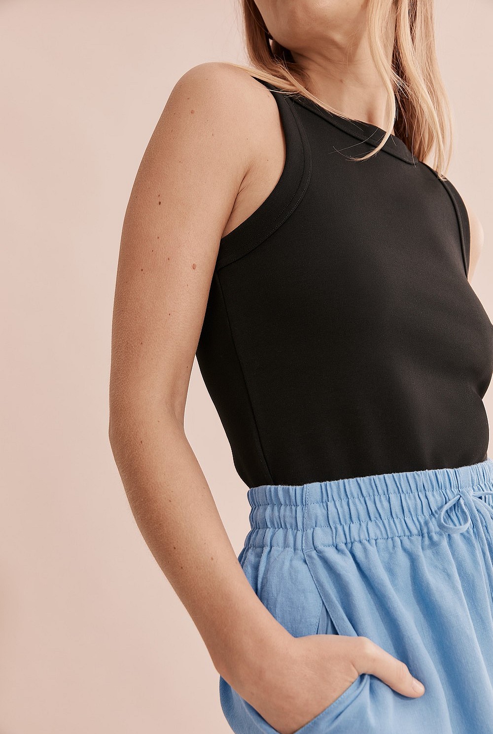 Linen Palazzo Pant