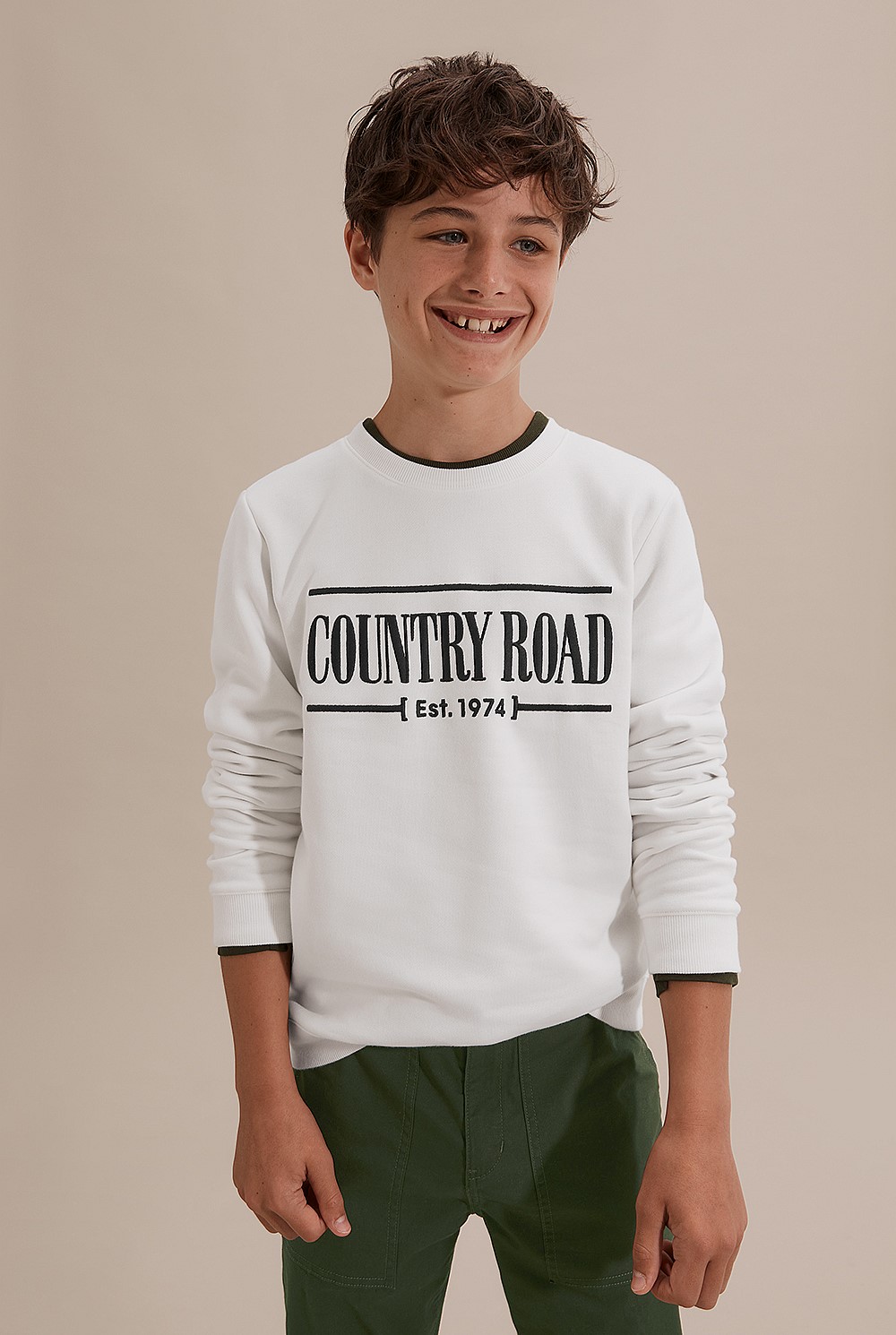 Teen Cotton Heritage Sweat