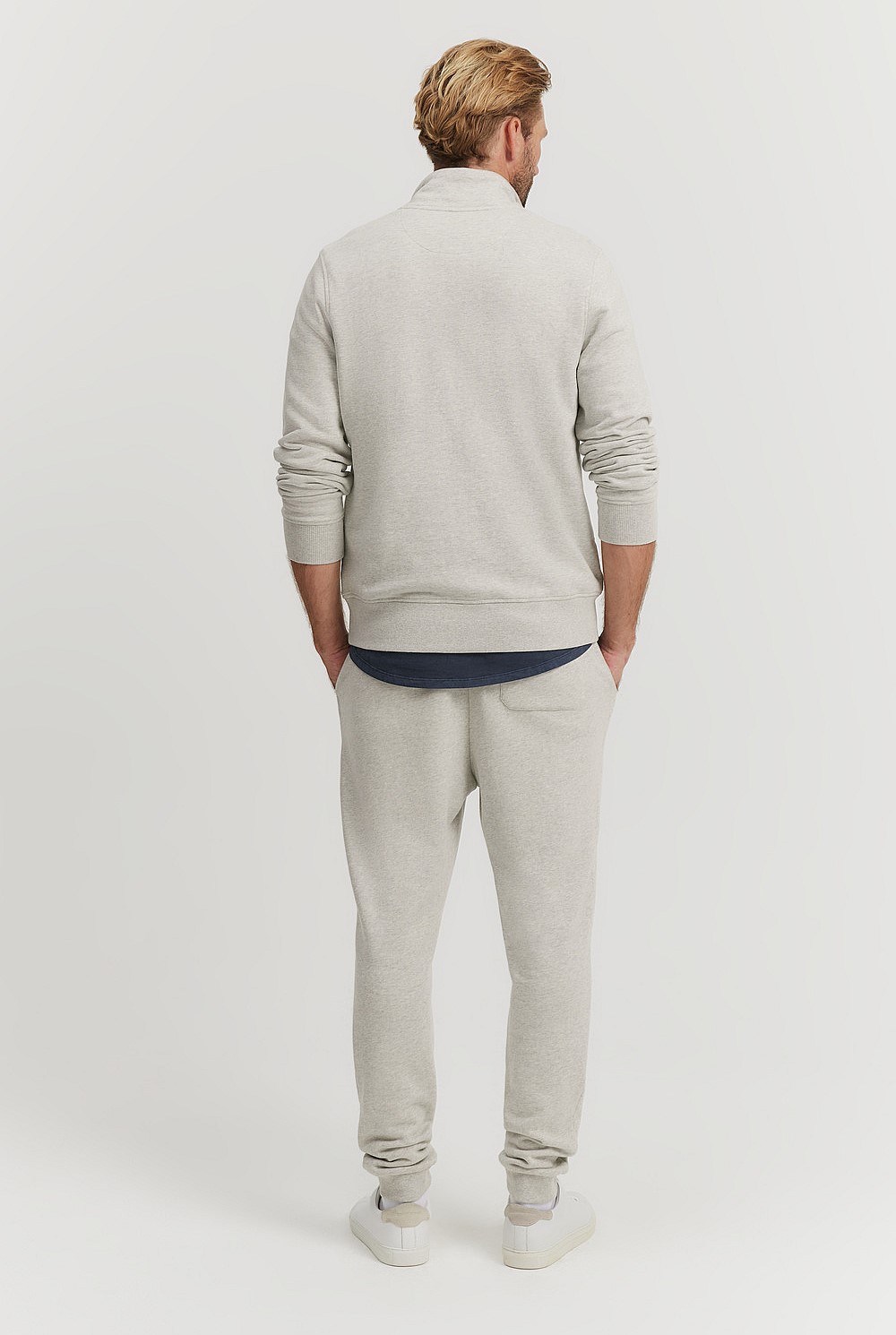 Australian Cotton Half Zip Heritage Sweat