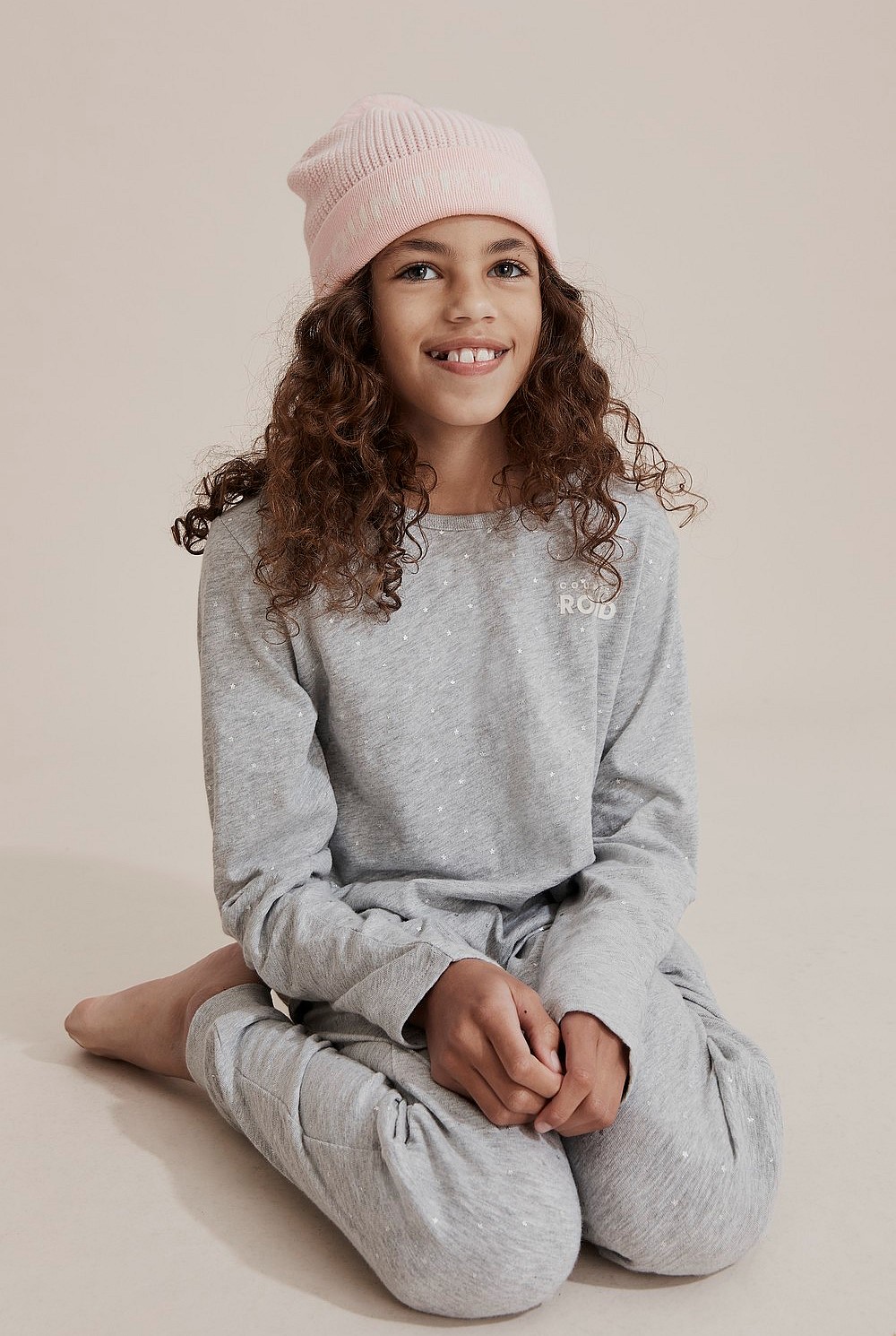 Organically Grown Cotton Mini Star Pyjama Set