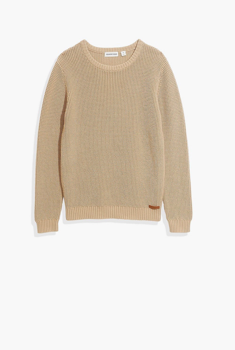 Teen Waffle Knit