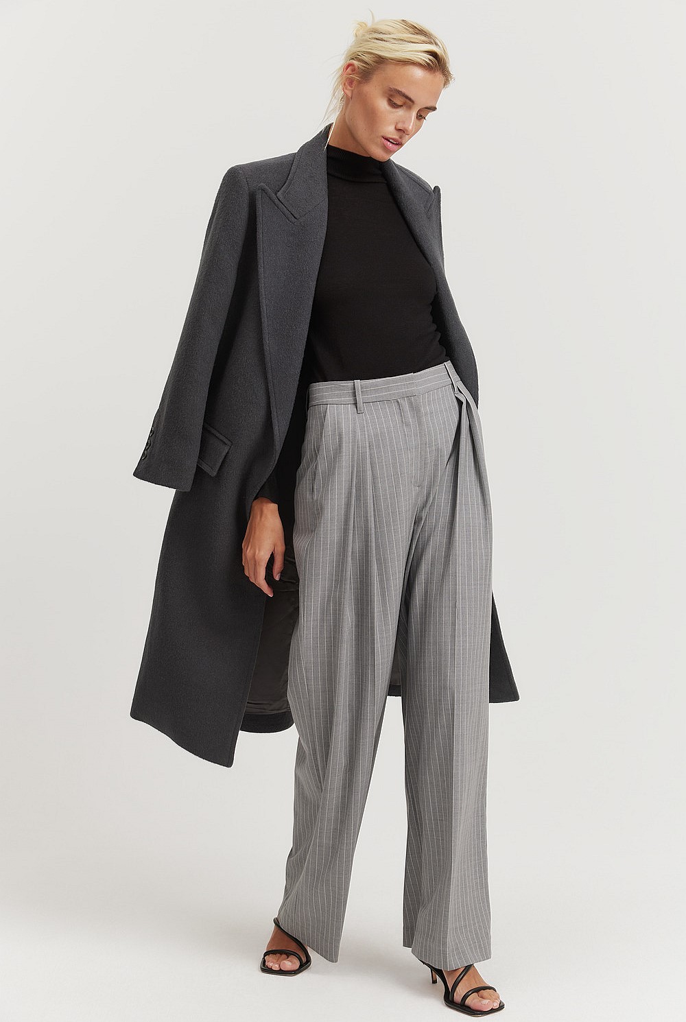 Merino Wool Silk Long Sleeve Knit