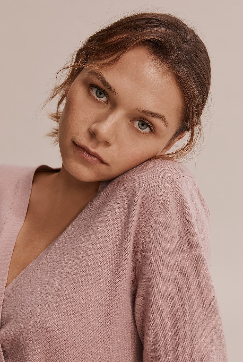 Knit Lounge Wrap Top