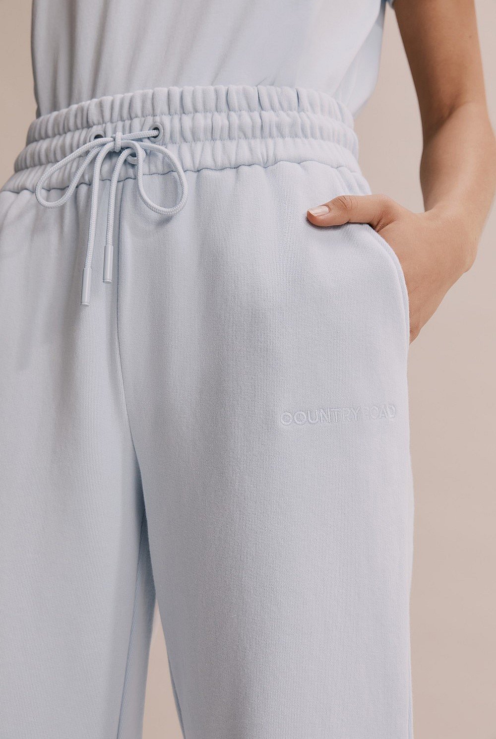 Australian Cotton Cropped Track Pant