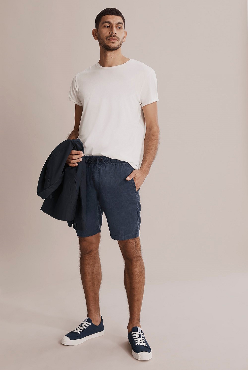 Linen Drawcord Short