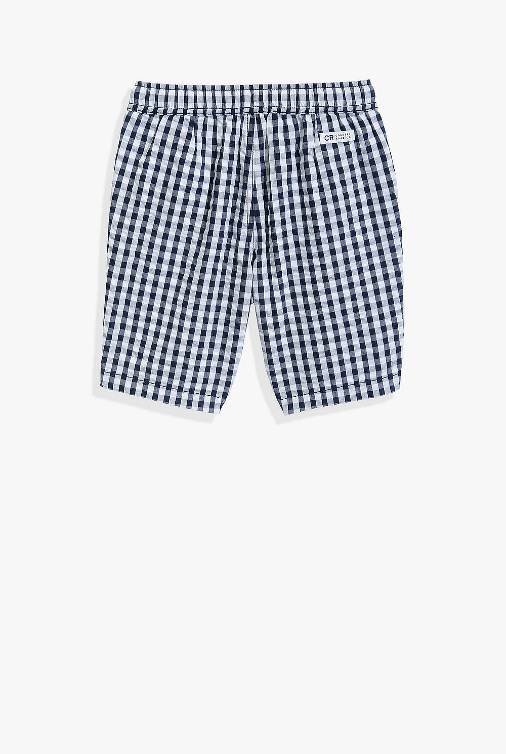 Organically Grown Cotton Blend Gingham Short