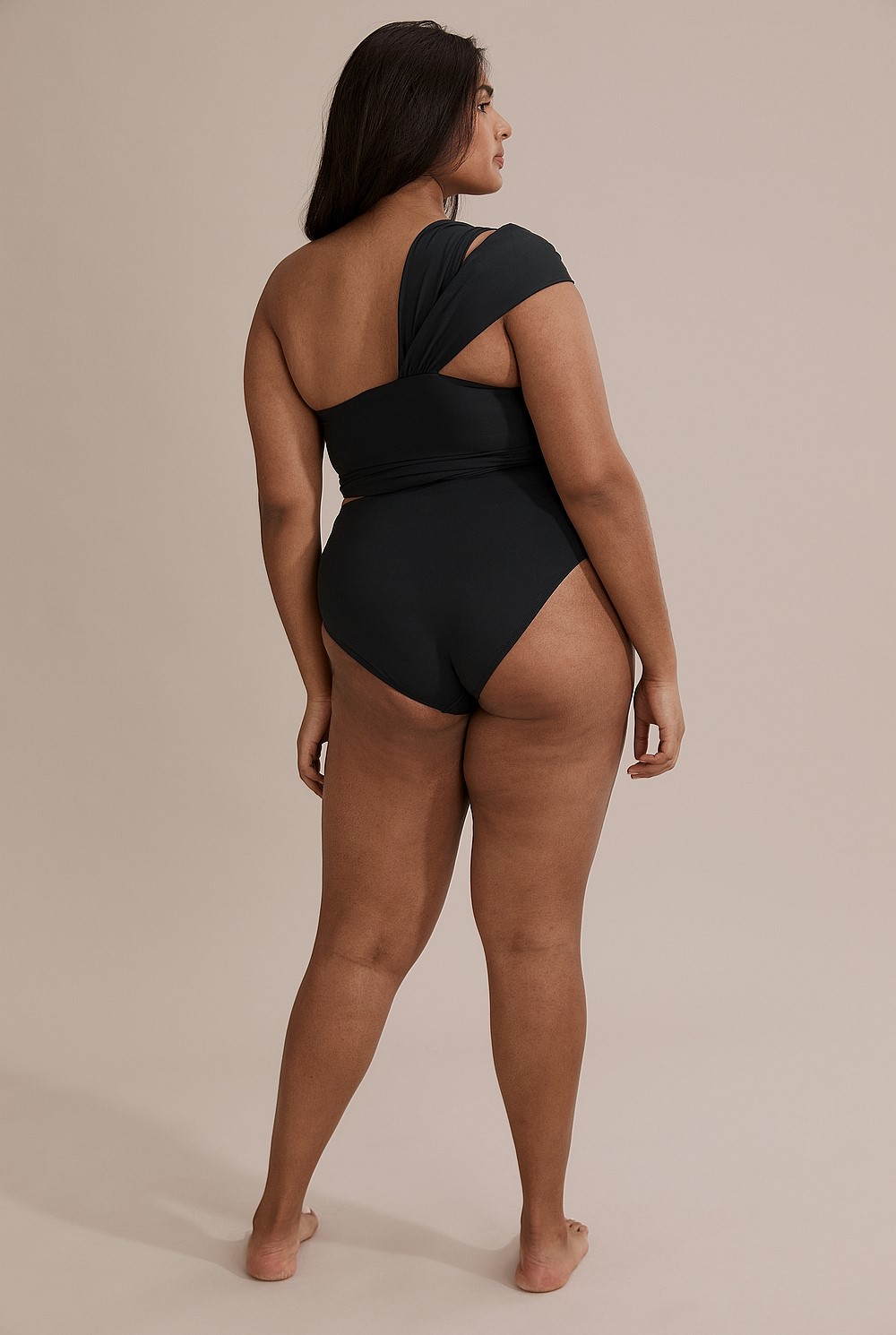 Nylon Swim Tie Side Top