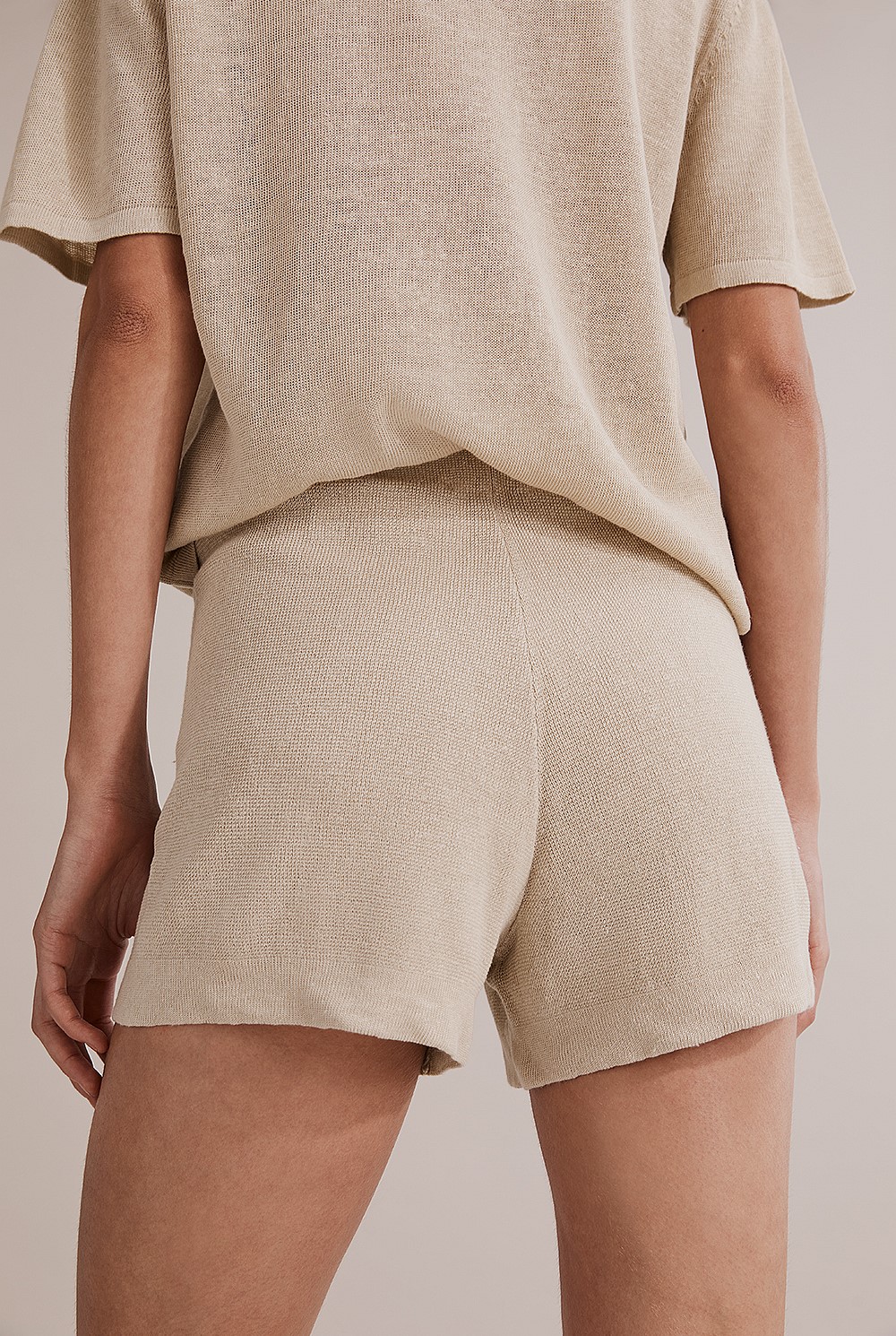 Linen Knit Short