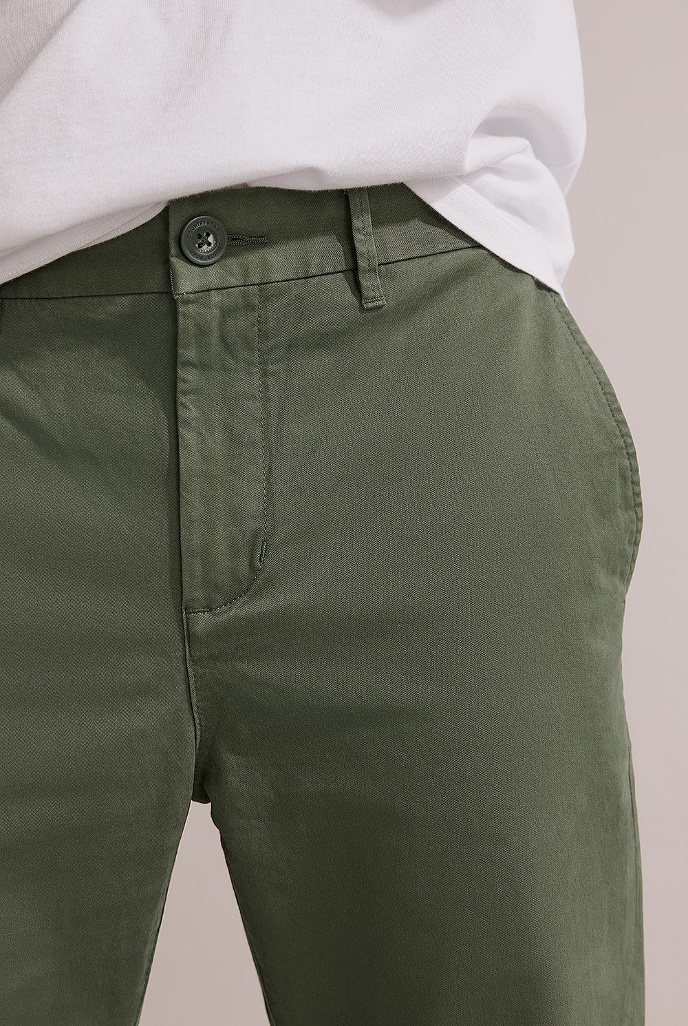 Australian Cotton Tapered Fit Stretch Chino