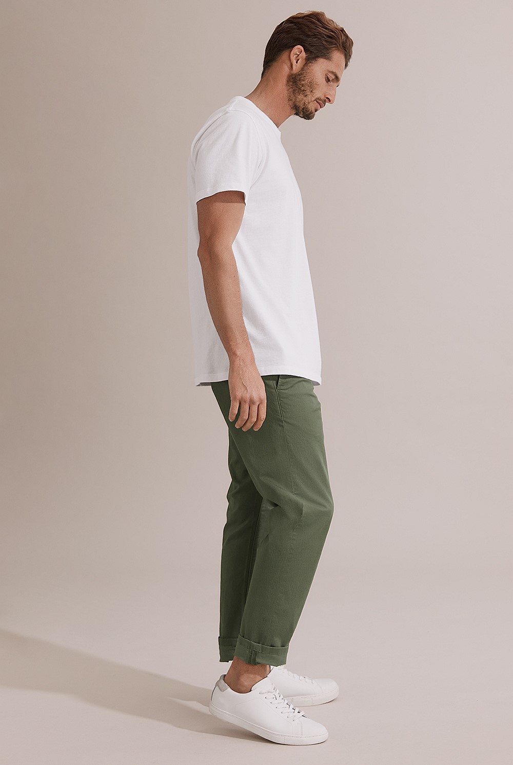 Australian Cotton Tapered Fit Stretch Chino