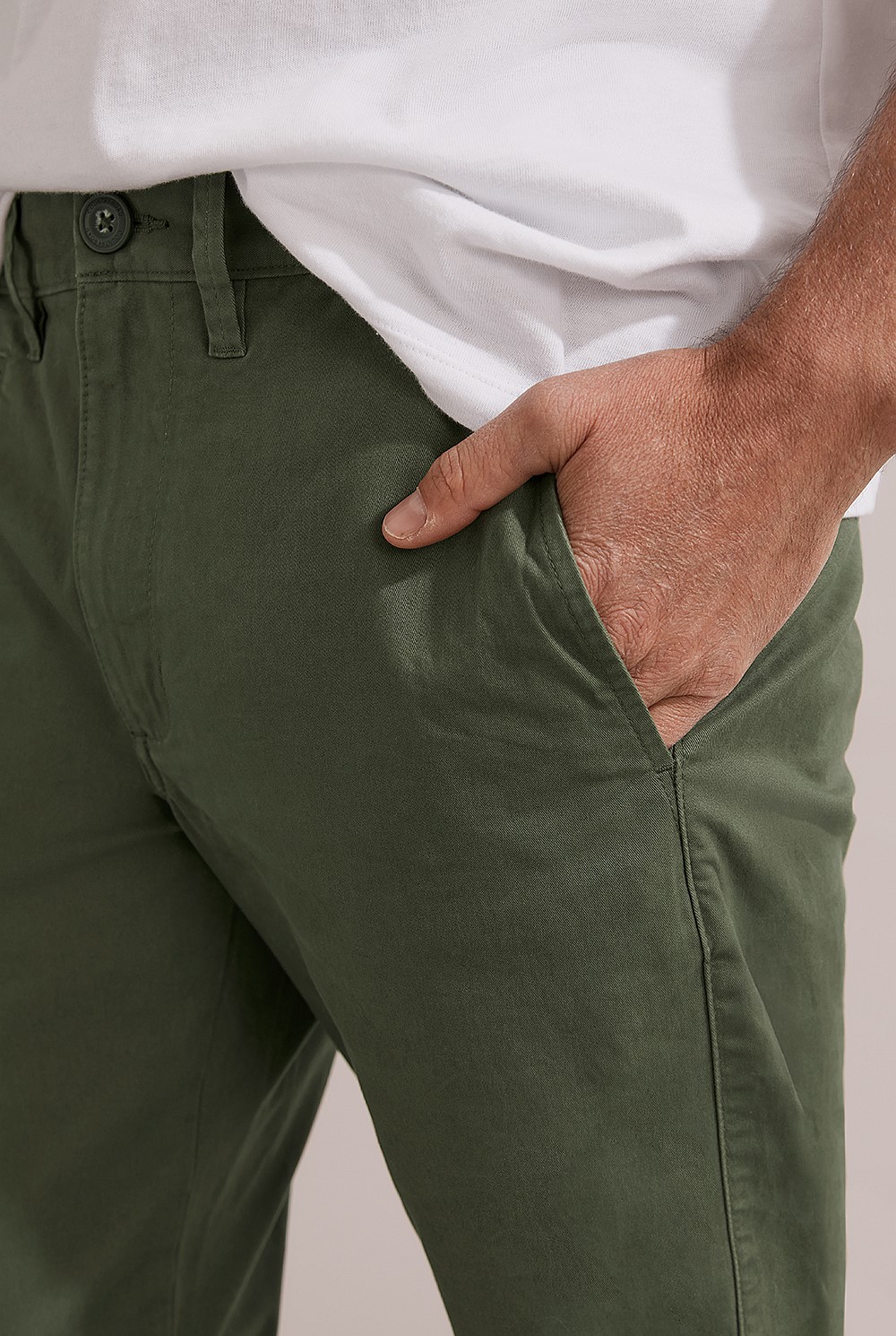 Australian Cotton Standard Fit Stretch Chino