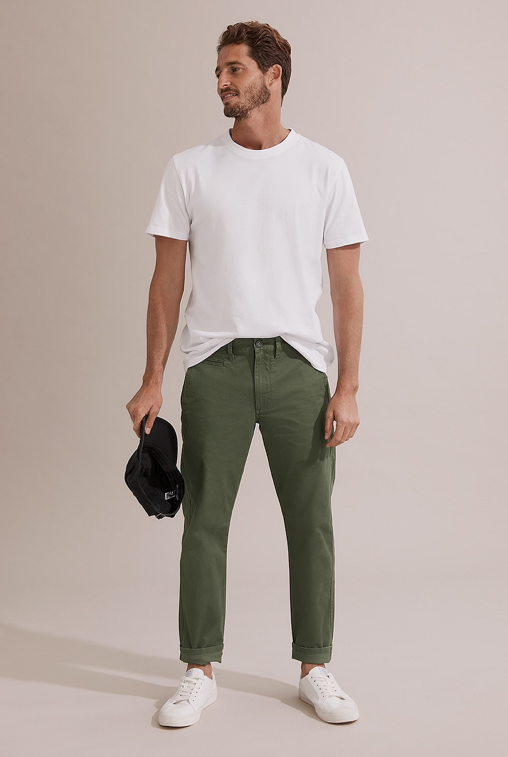 Australian Cotton Standard Fit Stretch Chino