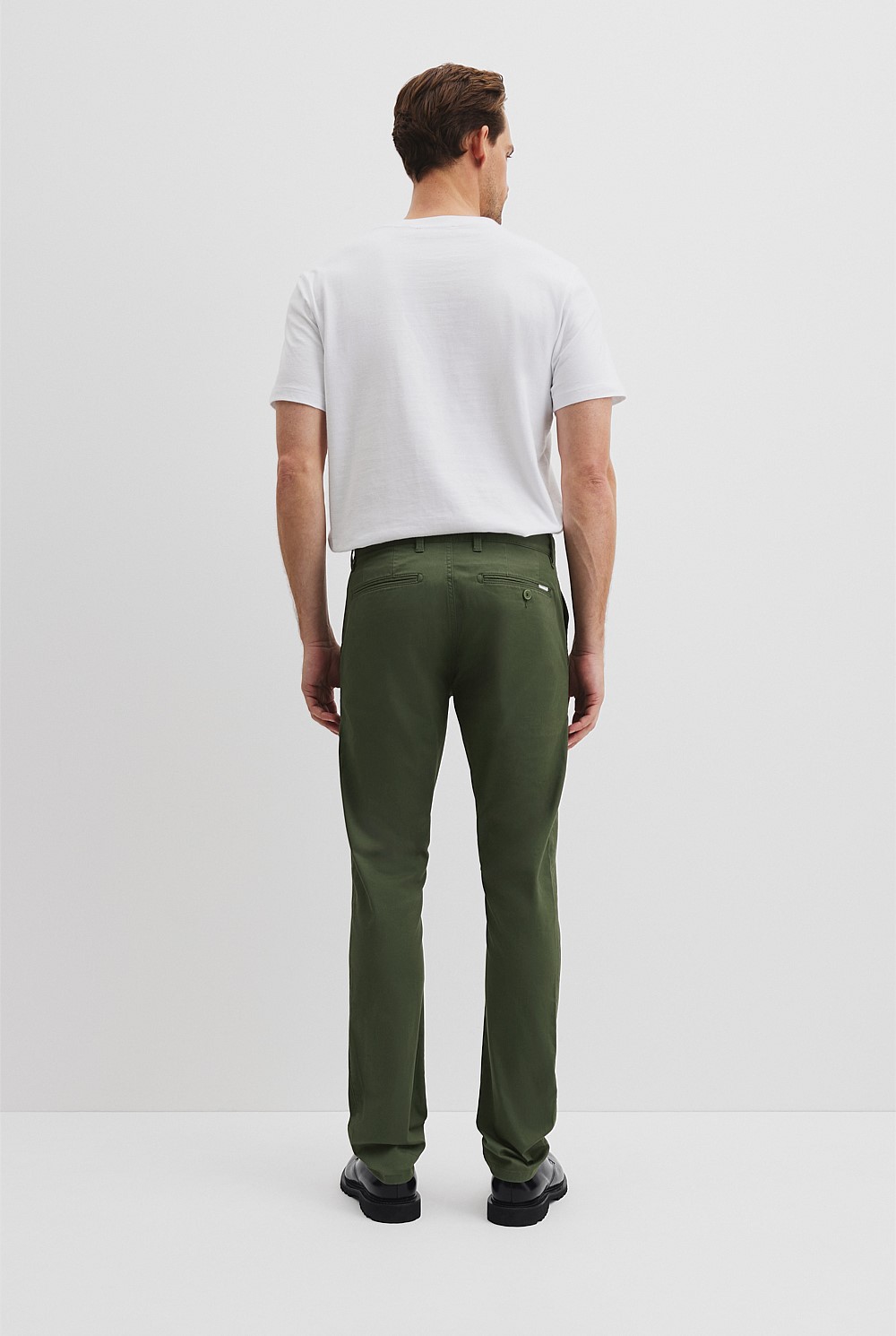 Australian Cotton Slim Fit Stretch Chino