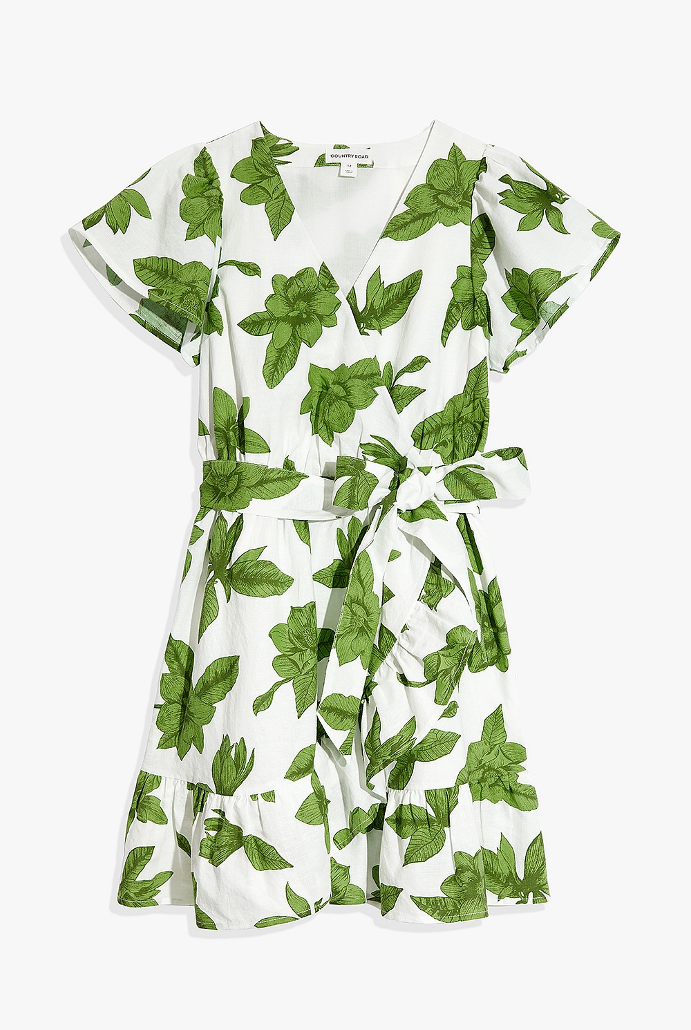 Teen Floral Wrap Dress