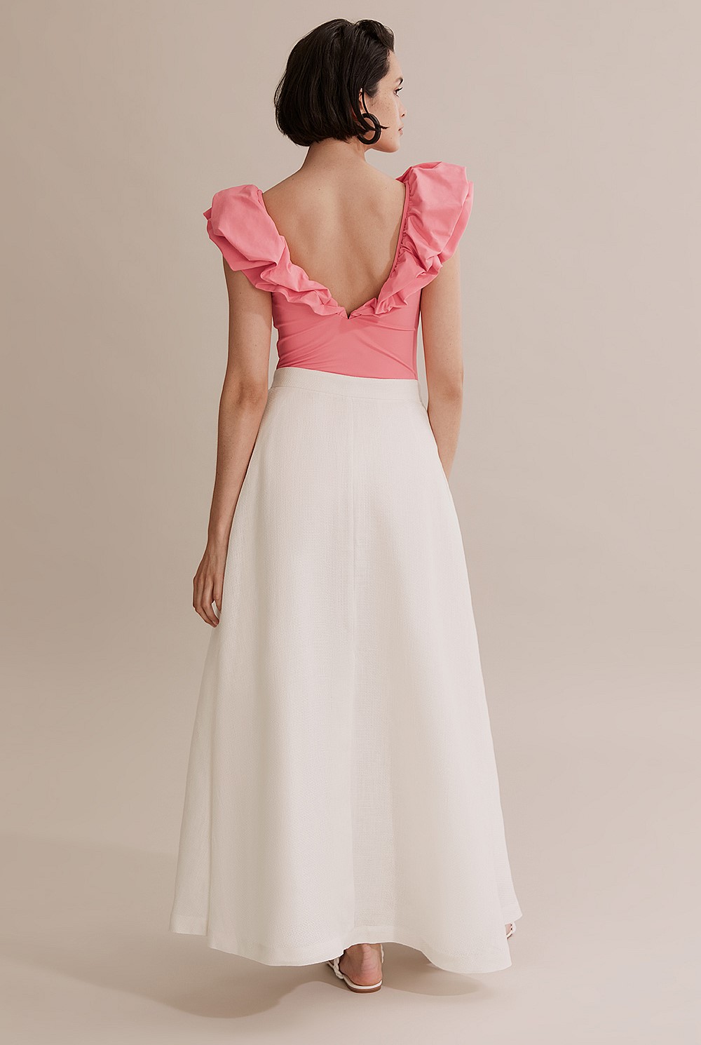Column Maxi Skirt