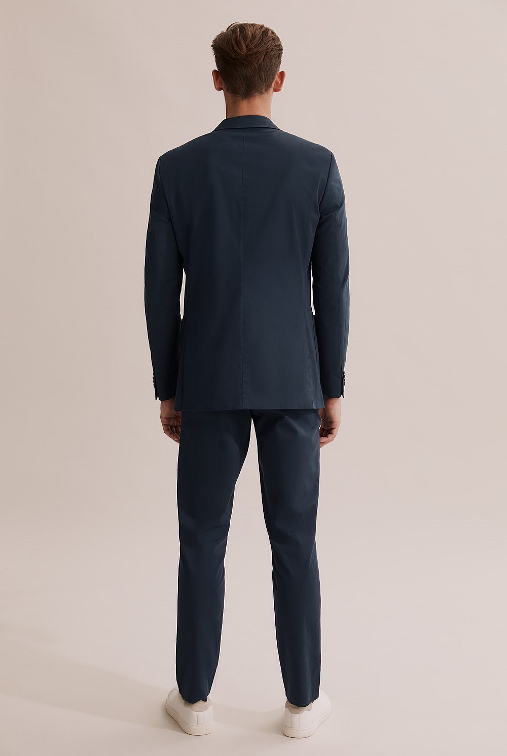 Slim Fit Cotton Stretch Blazer