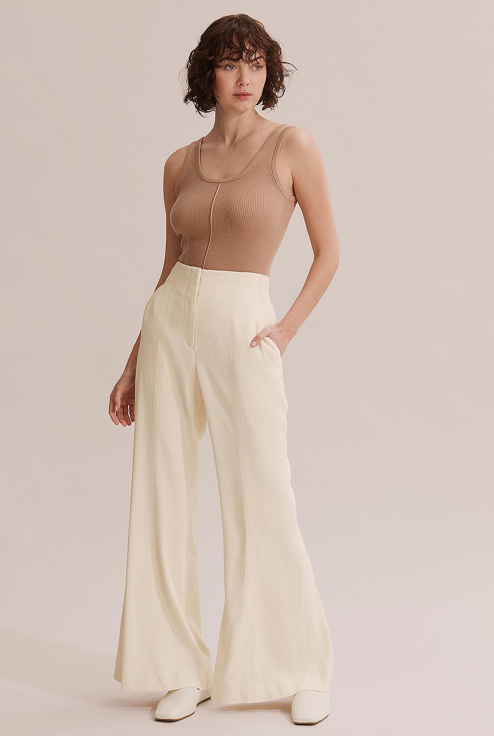 High Waist Flare Pant