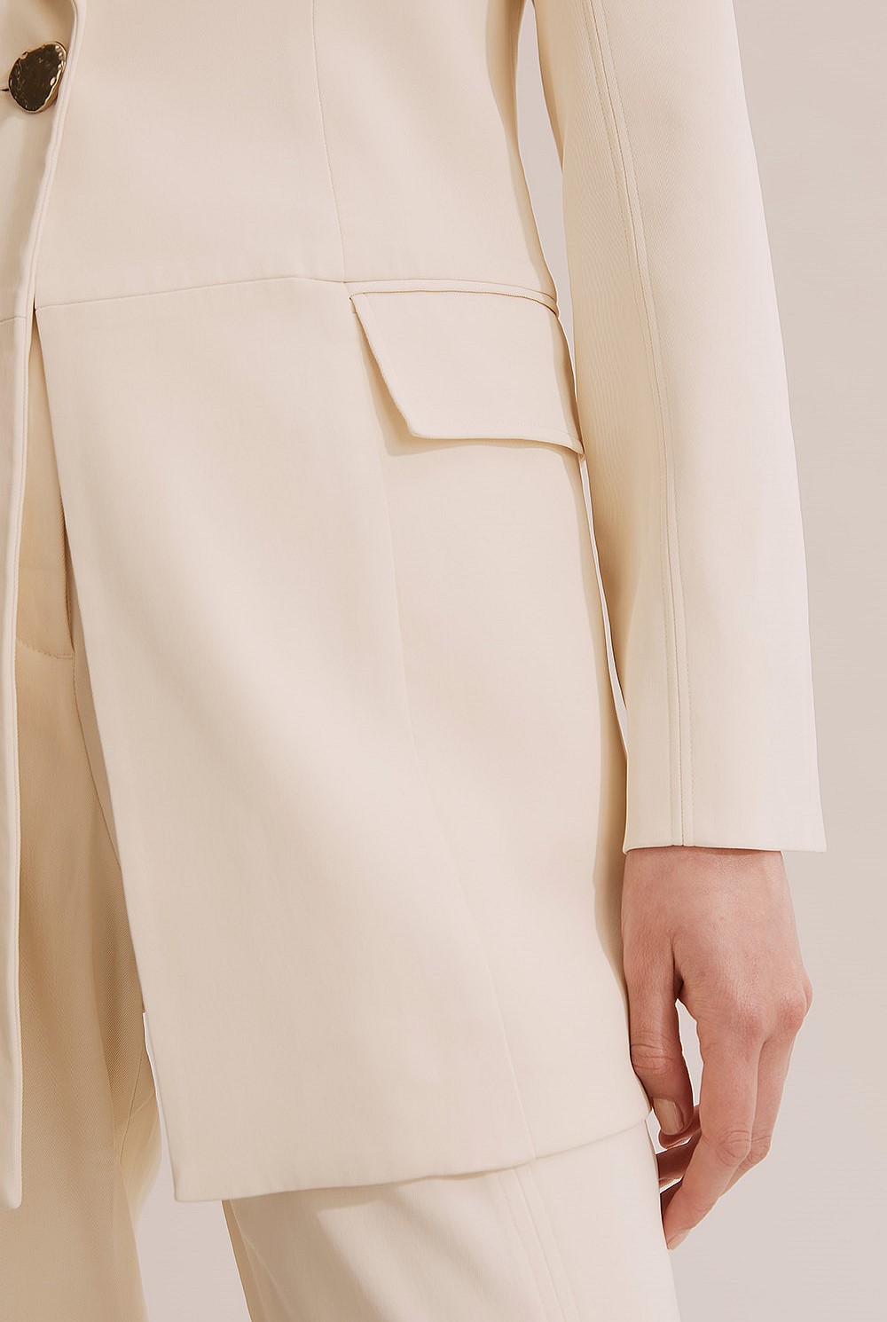 Cut Out Detail Blazer