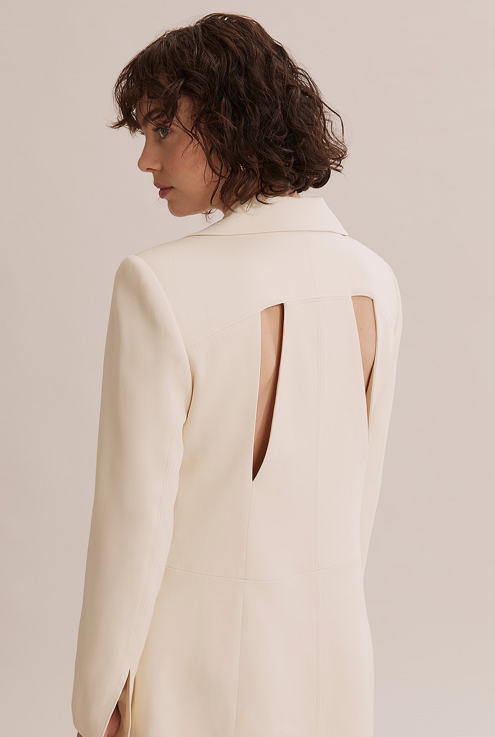 Cut Out Detail Blazer