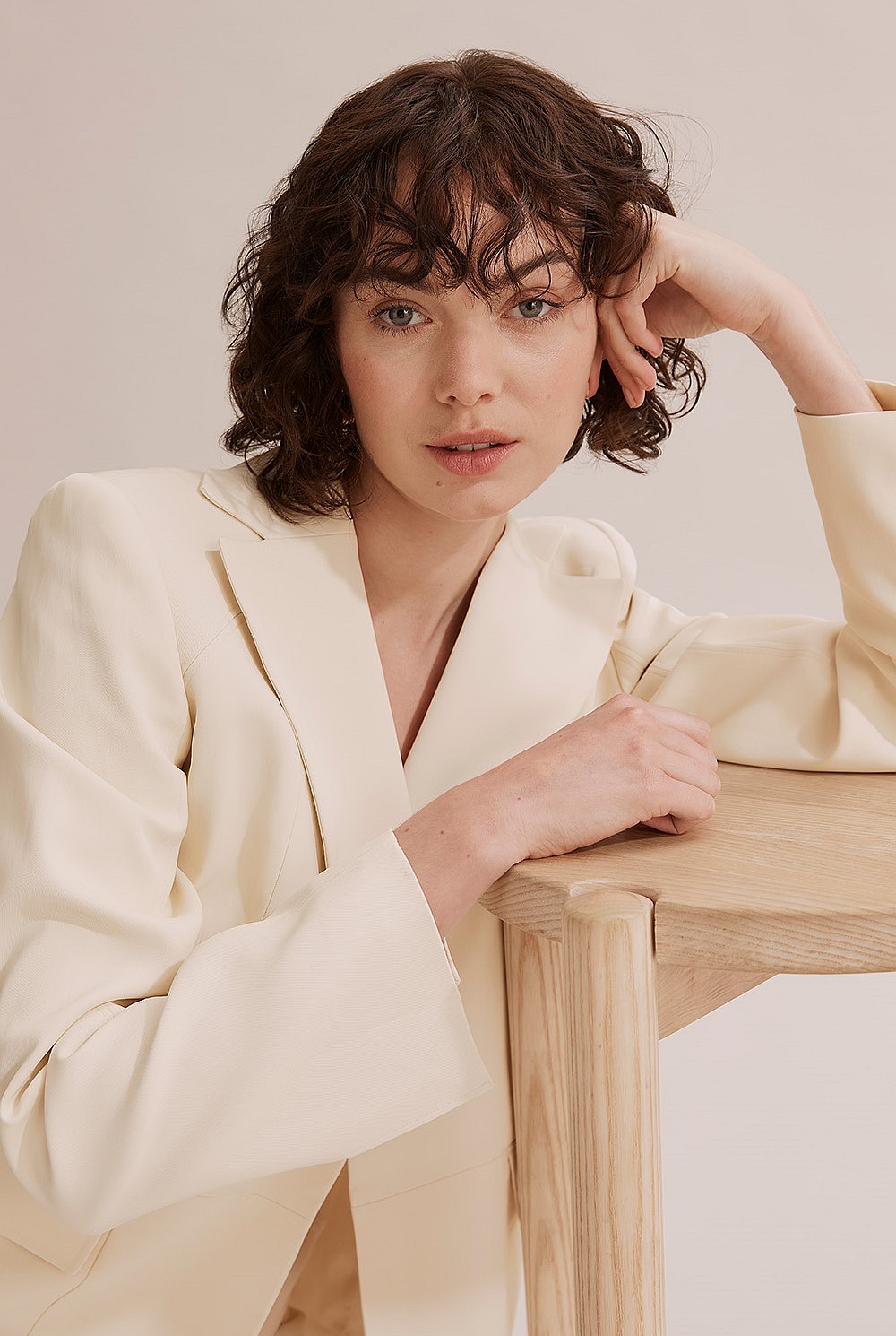 Cut Out Detail Blazer